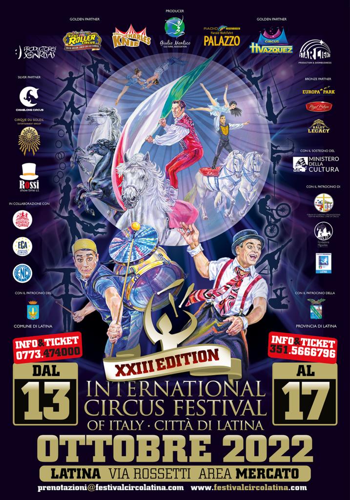 International Circus Festival of Italy: the poster