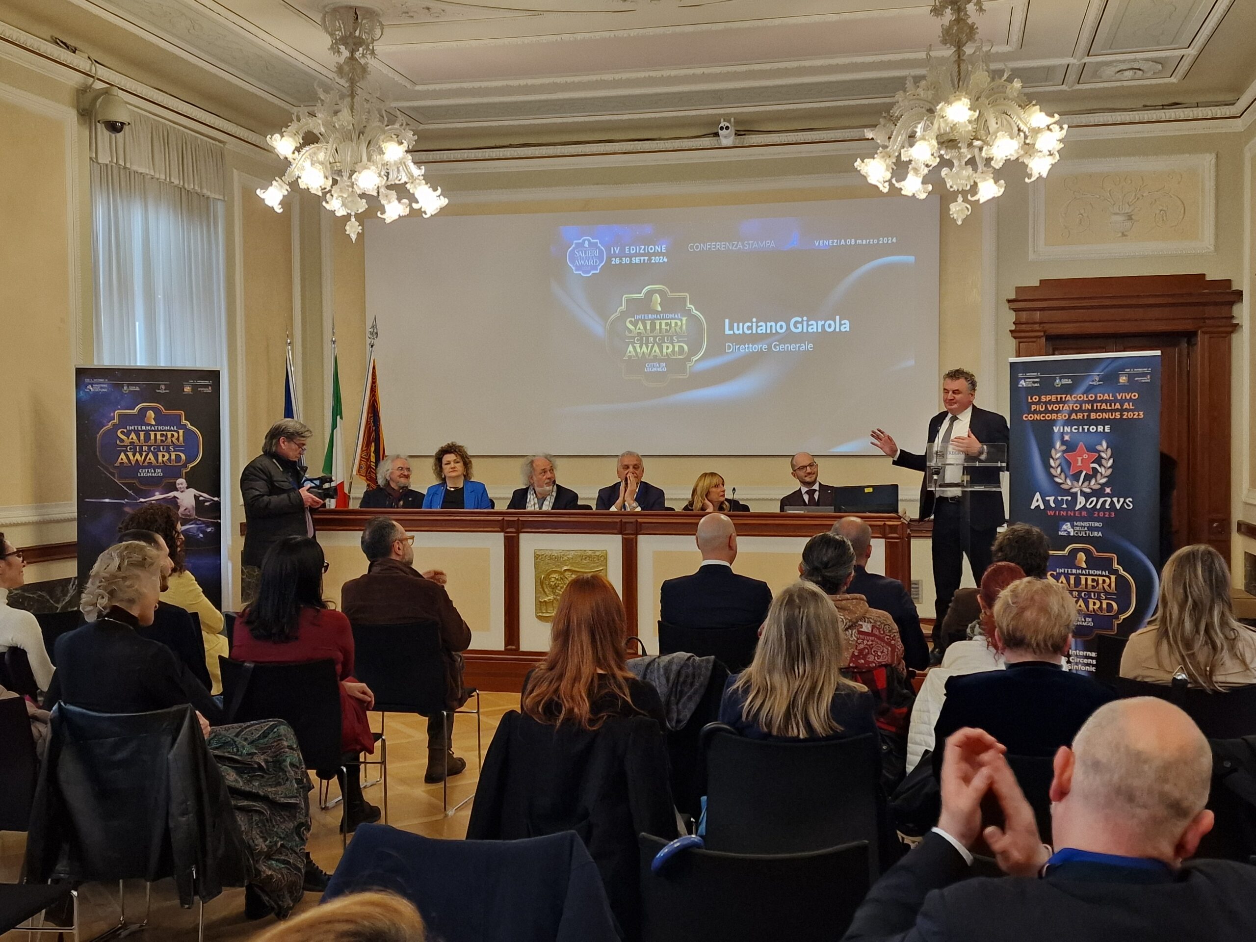 Presentata a Venezia la 4ᵃ edizione del Salieri Circus Award