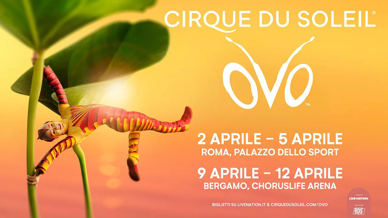 Cirque du Soleil torna in Italia nel 2026 con OVO