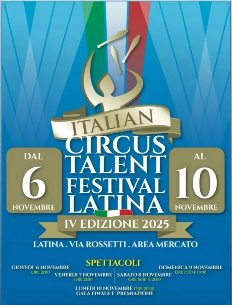 A Latina la 4^ edizione dell’Italian Circus Talent Festival
