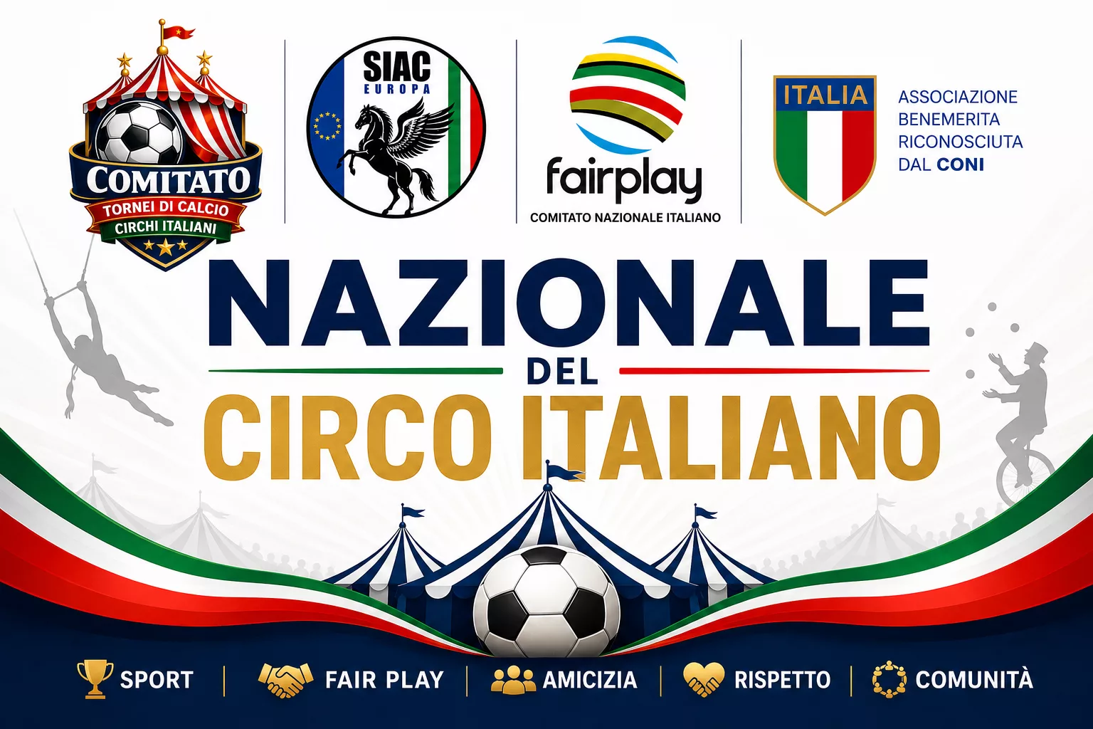 Nasce la Nazionale del Circo Italiano: al via le selezioni