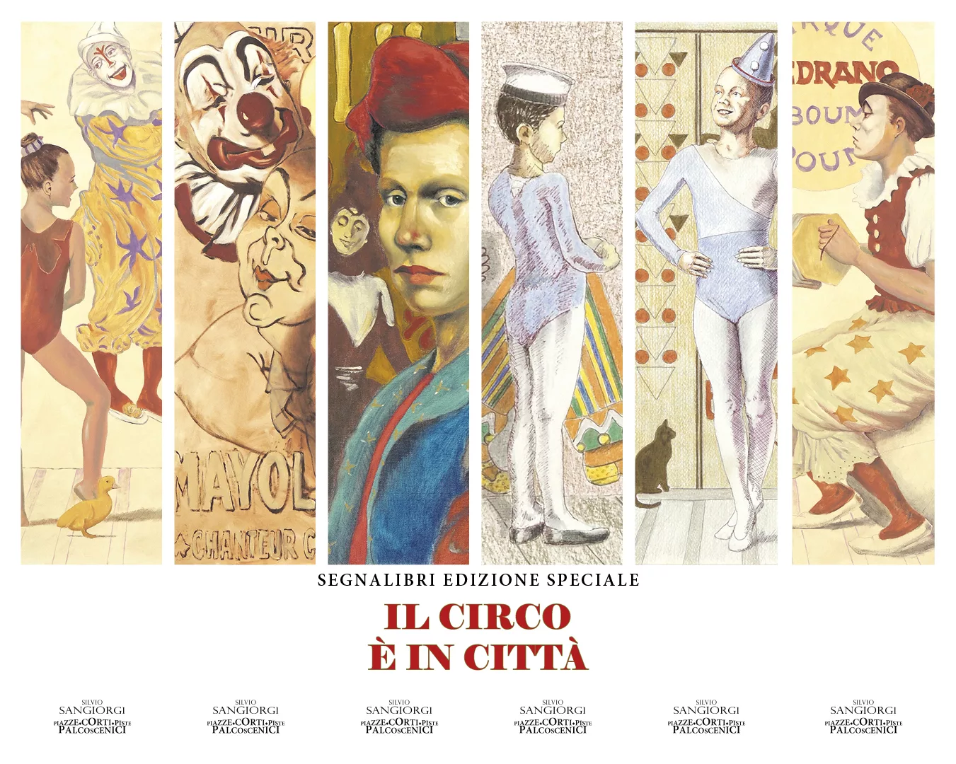 “Il circo è in città” di Silvio Sangiorgi in mostra a Milano